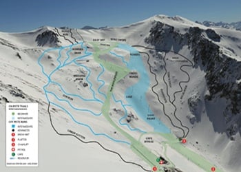 Ohau Ski Trail Map